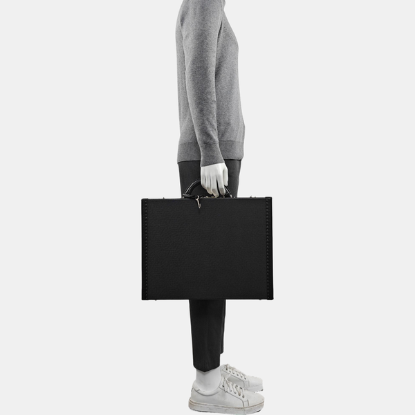 PRÉSIDENT Calfskin Black