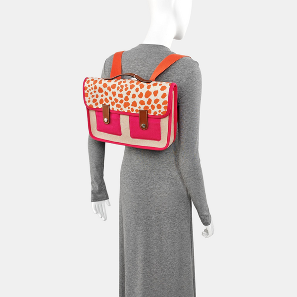 Canvas Backpack Multicolor