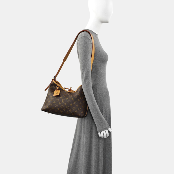 CARRYALL PM Monogram Coated Canvas Brown
