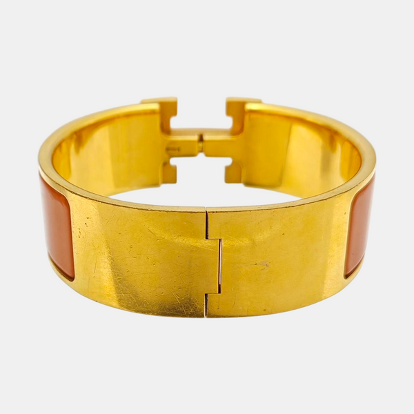 Clic Clac H Metal Gold Bangle