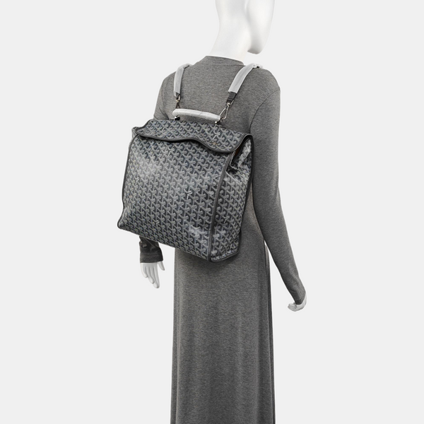 Saint Léger Coated Canvas Gray