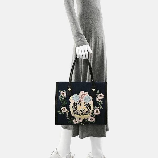 Canvas Tote Bag Blue