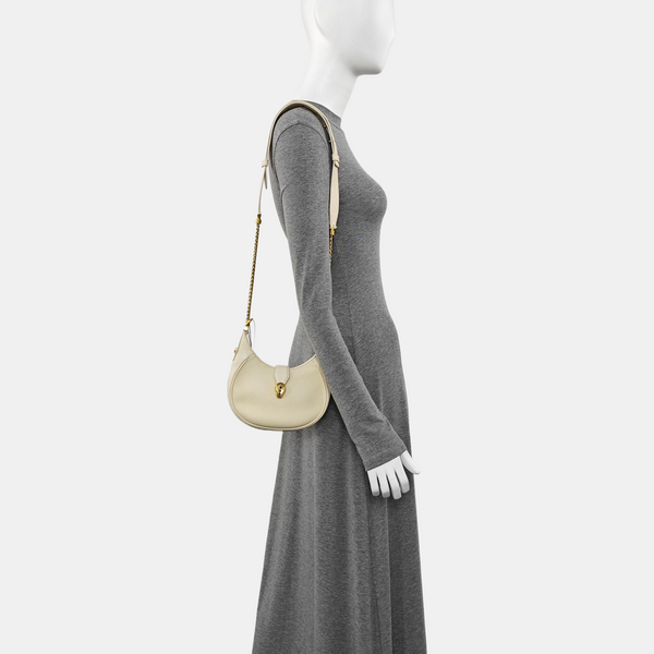 SERPENTI ELLIPSE Calfskin White