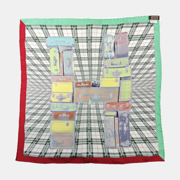 Mulberry Silk Silk Scarf Multicolor