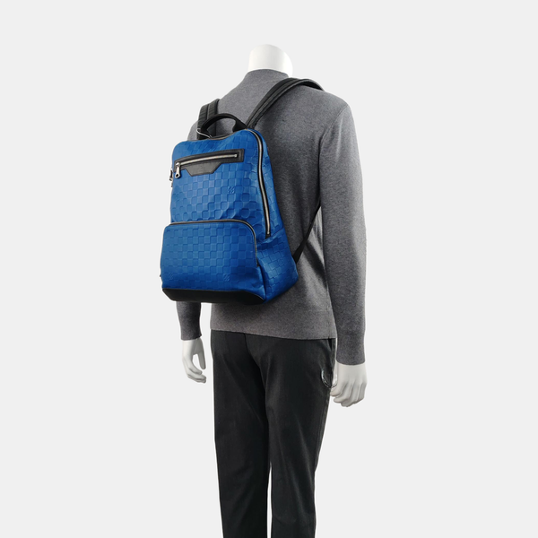 AVENUE Damier Calfskin Blue