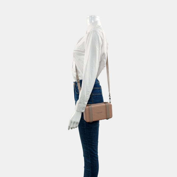 Special Material Shoulder Bag Pink