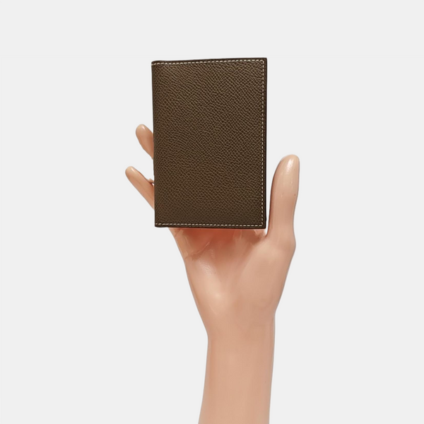 MC² Epsom Gray Card Holder