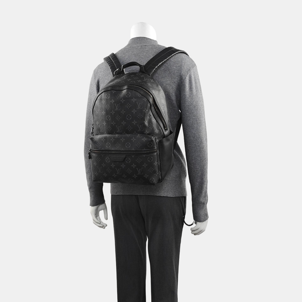DISCOVERY PM Monogram Coated Canvas Black