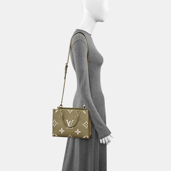 ONTHEGO PM Monogram Calfskin Green