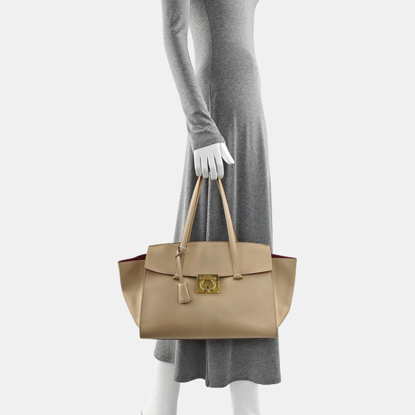 Mara Calfskin Beige