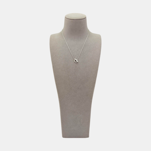 Finesse 18k White Gold Silver Necklace