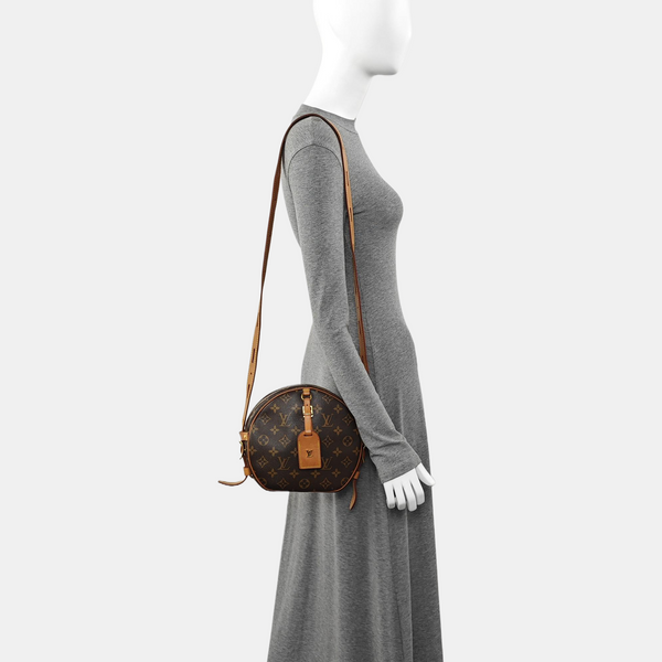 BOITE CHAPEAU MM Monogram Coated Canvas Brown