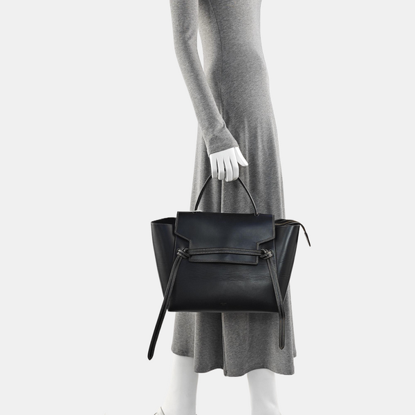 BELT Mini Calfskin Black
