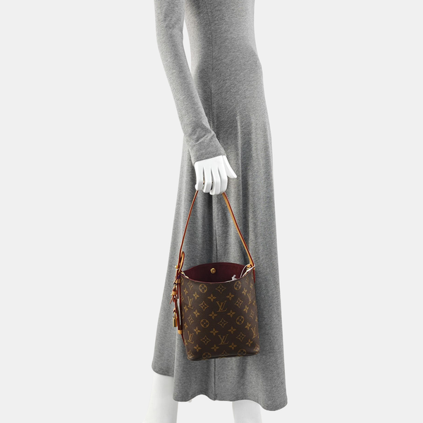 ALL IN Monogram Coated Canvas Brown