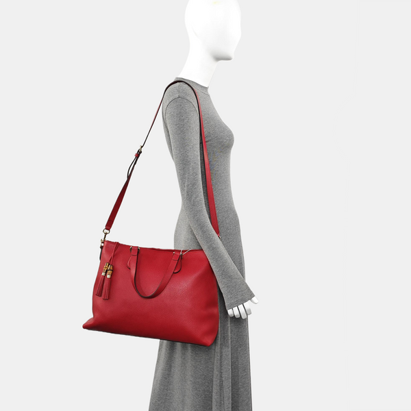 Bella Calfskin Red