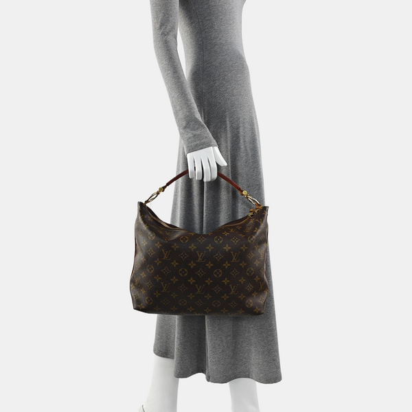 VINTAGE SULLY PM Monogram Coated Canvas Brown