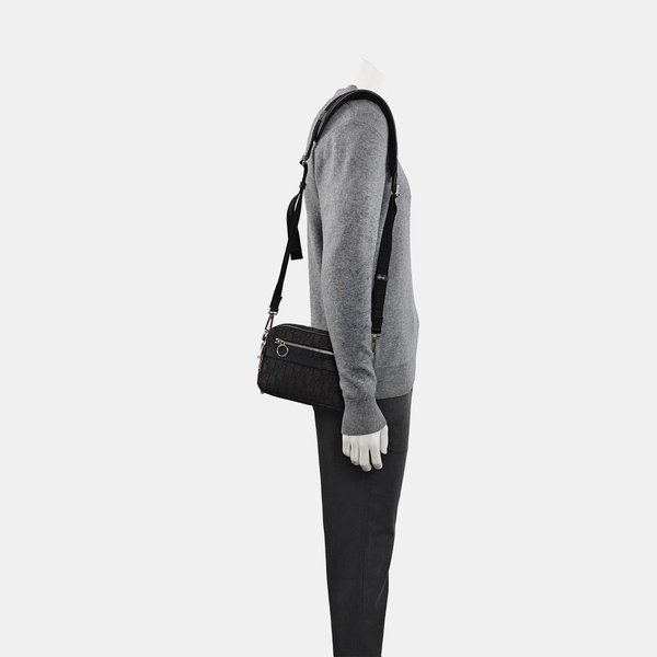 Safari Oblique Canvas Black