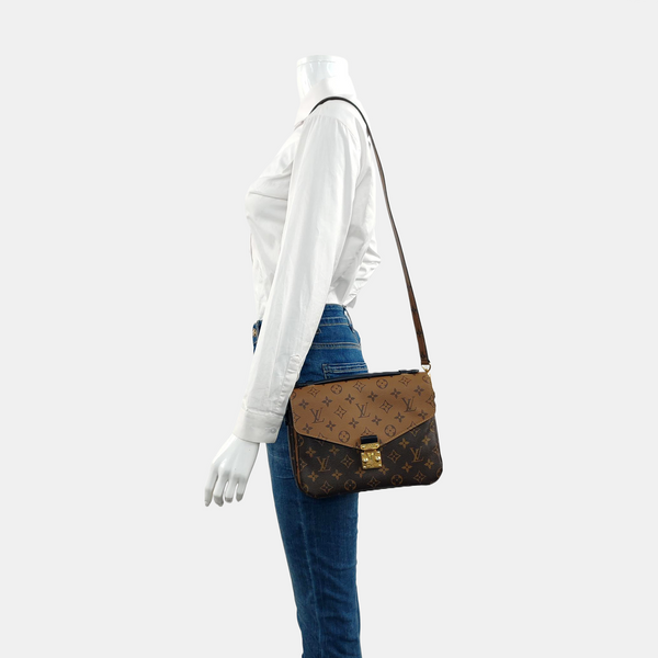 MÉTIS MM Monogram Coated Canvas Multicolor