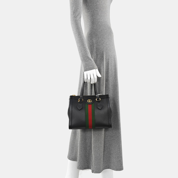 Ophidia Small Calfskin Black