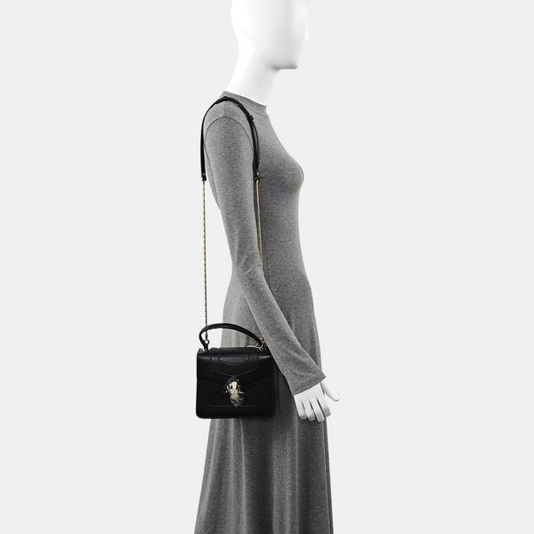 SERPENTI FOREVER Small Calfskin Black