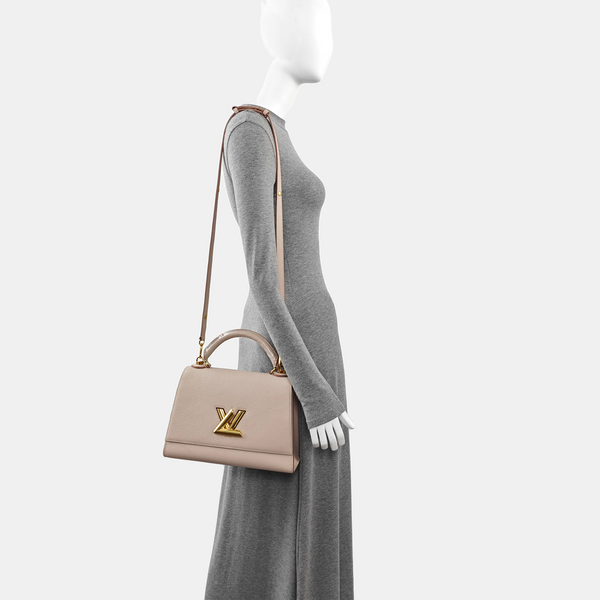 TWIST PM Calfskin Beige