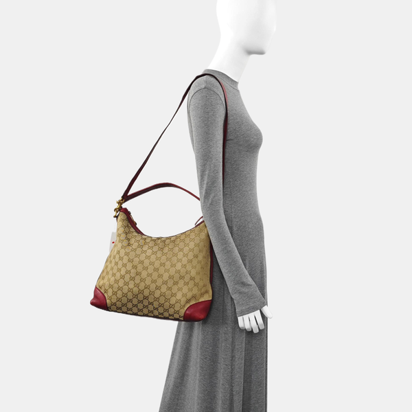 Miss GG Monogram Canvas Beige