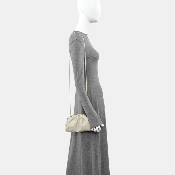 The Pouch Mini Lambskin White