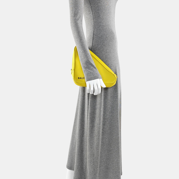 Triangle Calfskin Yellow