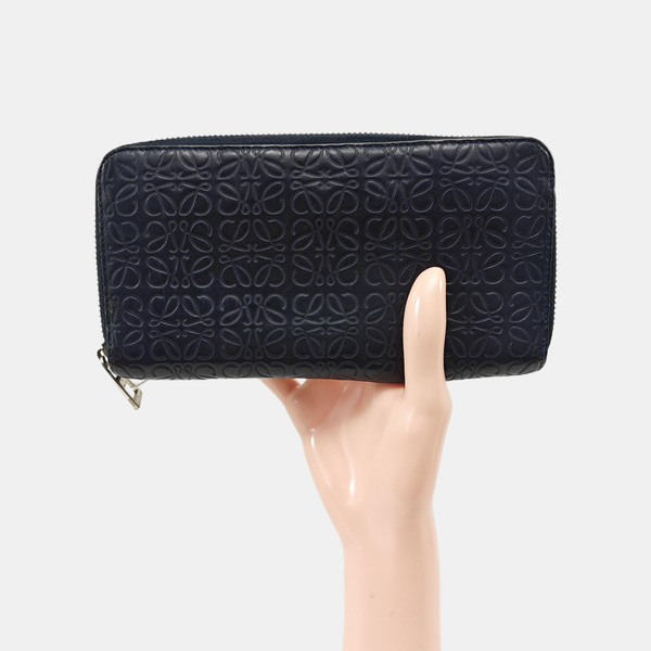 Repeat Calfskin Blue Wallet