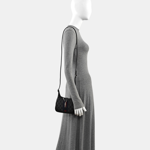 Canvas Shoulder Bag Black