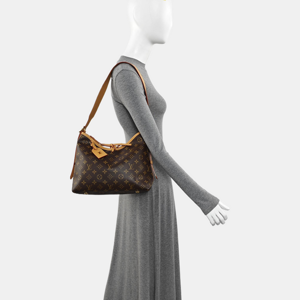 CARRYALL PM Monogram Coated Canvas Brown