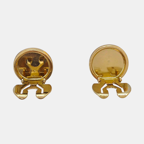 Dior Oblique Metal Gold Cufflink