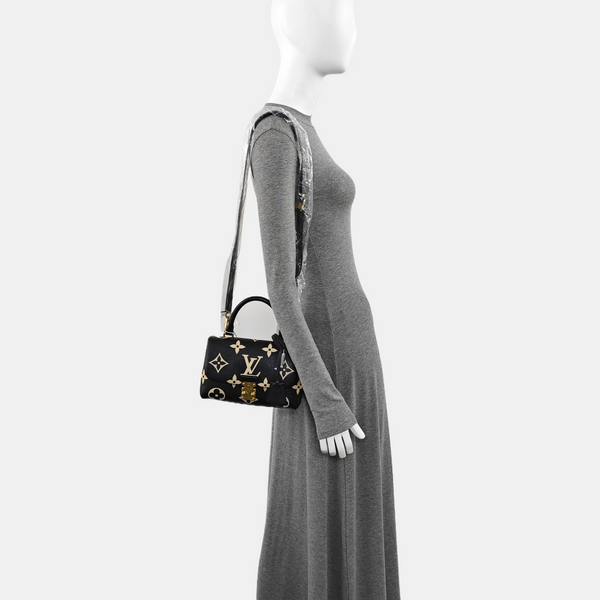 MADELEINE Monogram Calfskin Black