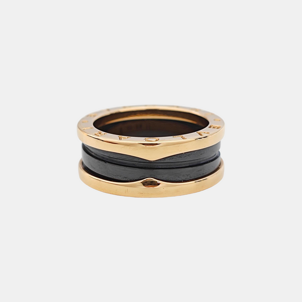 B.ZERO1 18k Rose Gold Ring EU 54