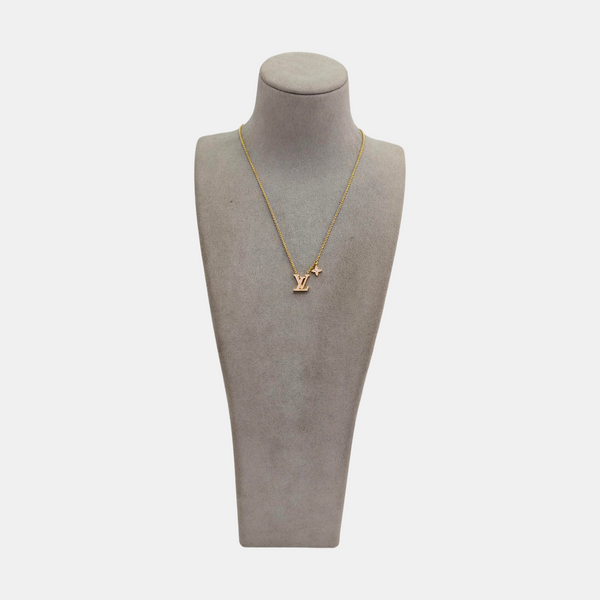 LV ICONIC Metal Gold Necklace