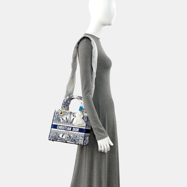 Lady D-Lite Lona Mediana Azul
