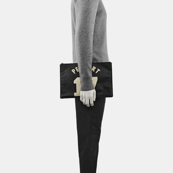 Calfskin Clutch Black