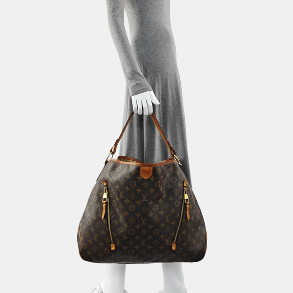 DELIGHTFUL Monogram Coated Canvas Brown