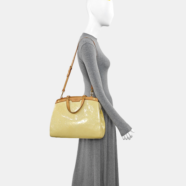 BREA Monogram Patent Leather Yellow