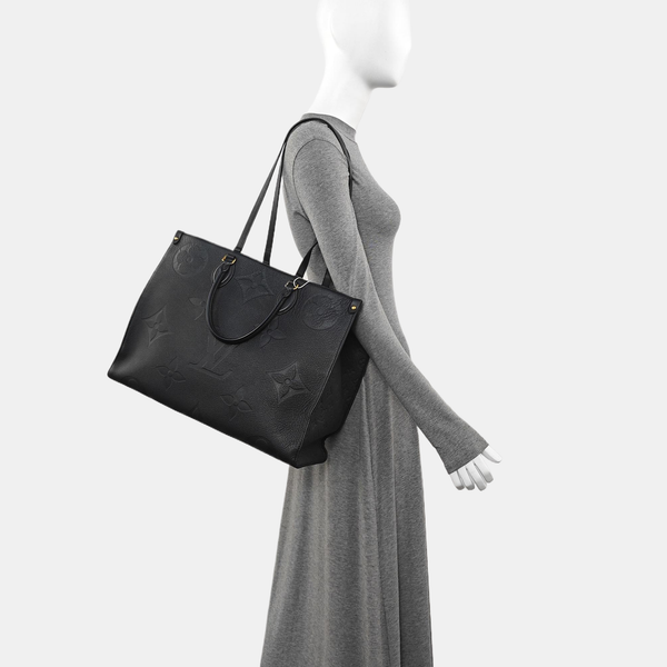 ONTHEGO GM Monogram Calfskin Black