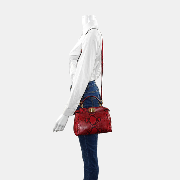 Peekaboo Mini Python Red