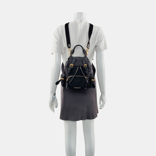 The Rucksack Nylon Black