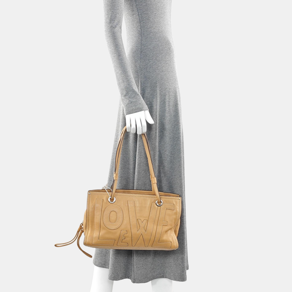 Quilted Calfskin Tote Bag Yellow