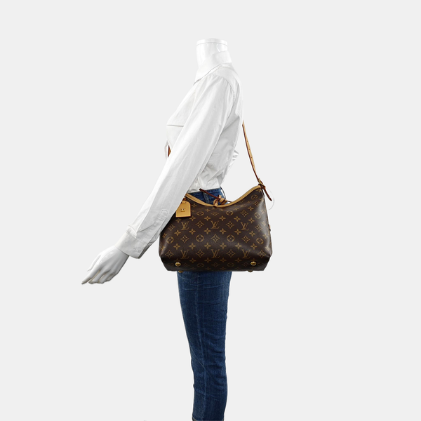 CARRYALL PM Monogram Coated Canvas Brown