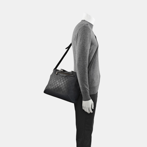 AVENUE Damier Calfskin Blue