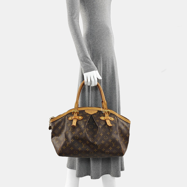TIVOLI GM Monogram Coated Canvas Brown