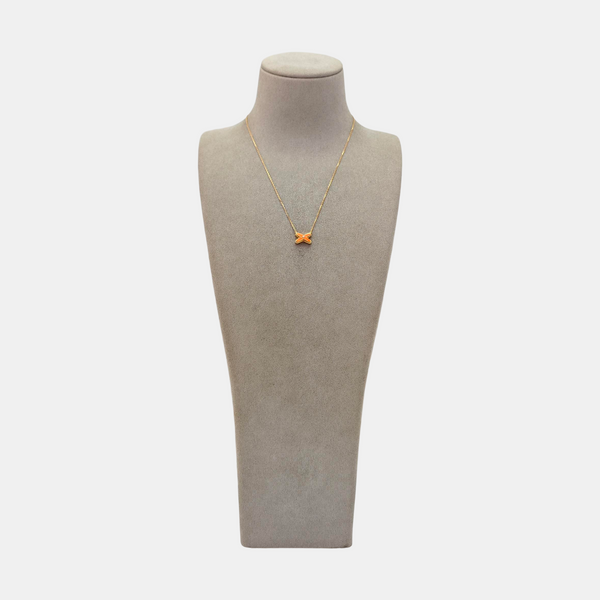 Jeux De Liens 18k Rose Gold Necklace