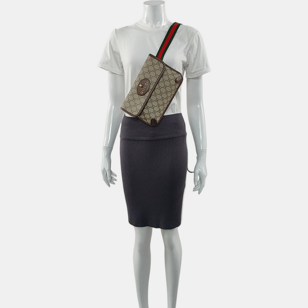 Neo Vintage Monogram Coated Canvas Beige
