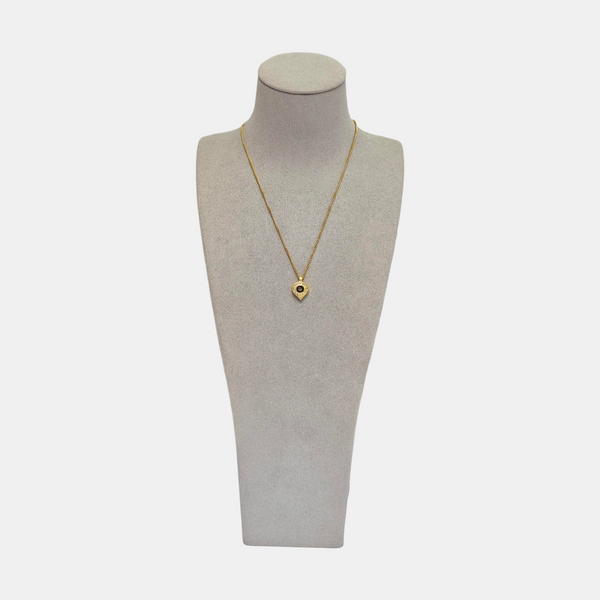 Dior Oblique Metal Gold Necklace