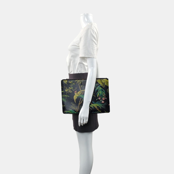 Calfskin Clutch Black